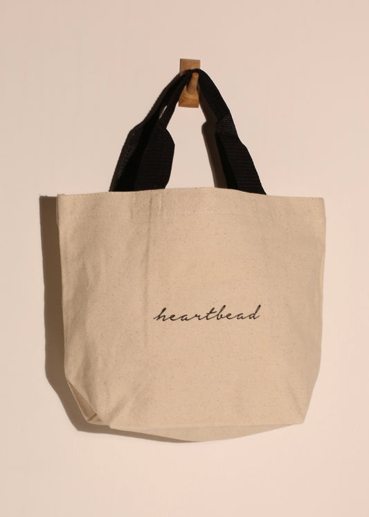 HEARTBEAD tote bag