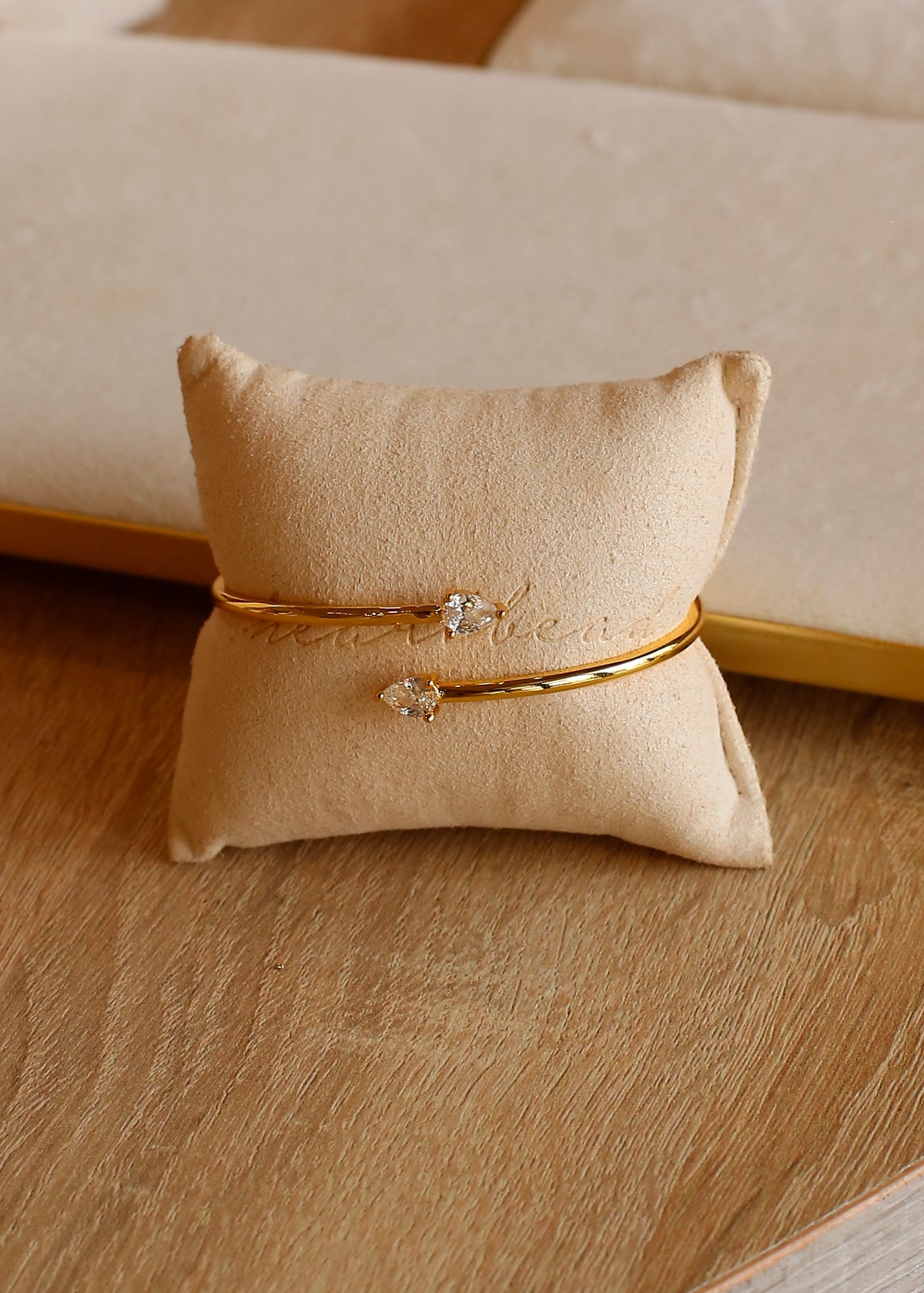 TEARDROP wrap bangle