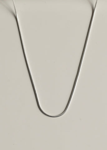 SILVER SNAKECHAIN necklace