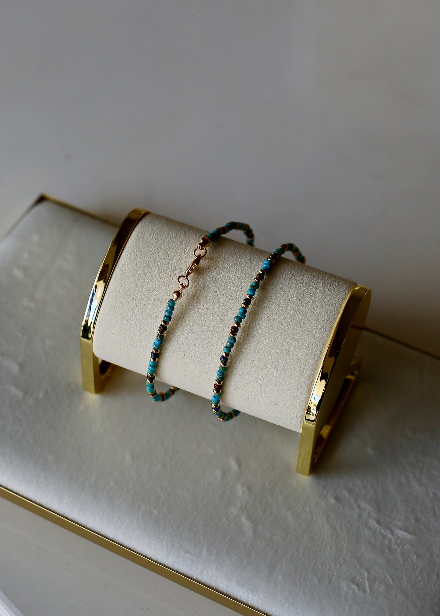 BEADED anklet
