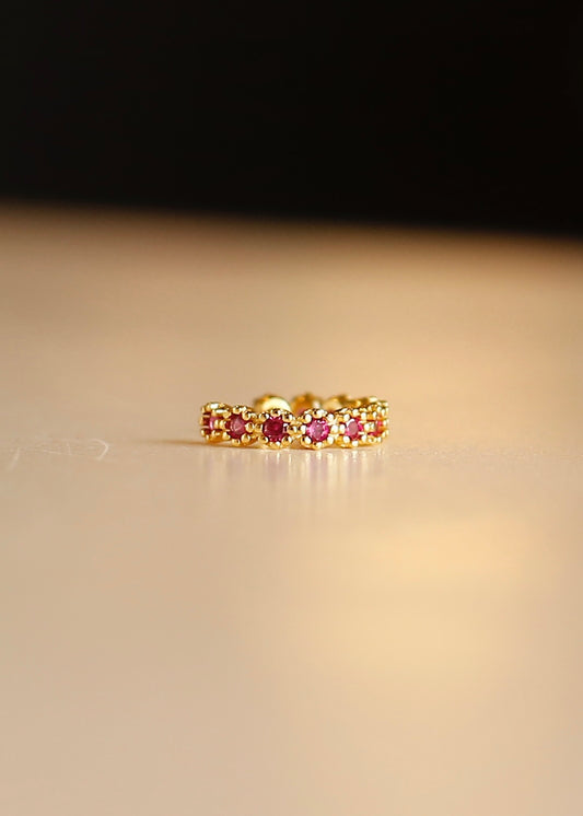RUBY BLOOM earcuff