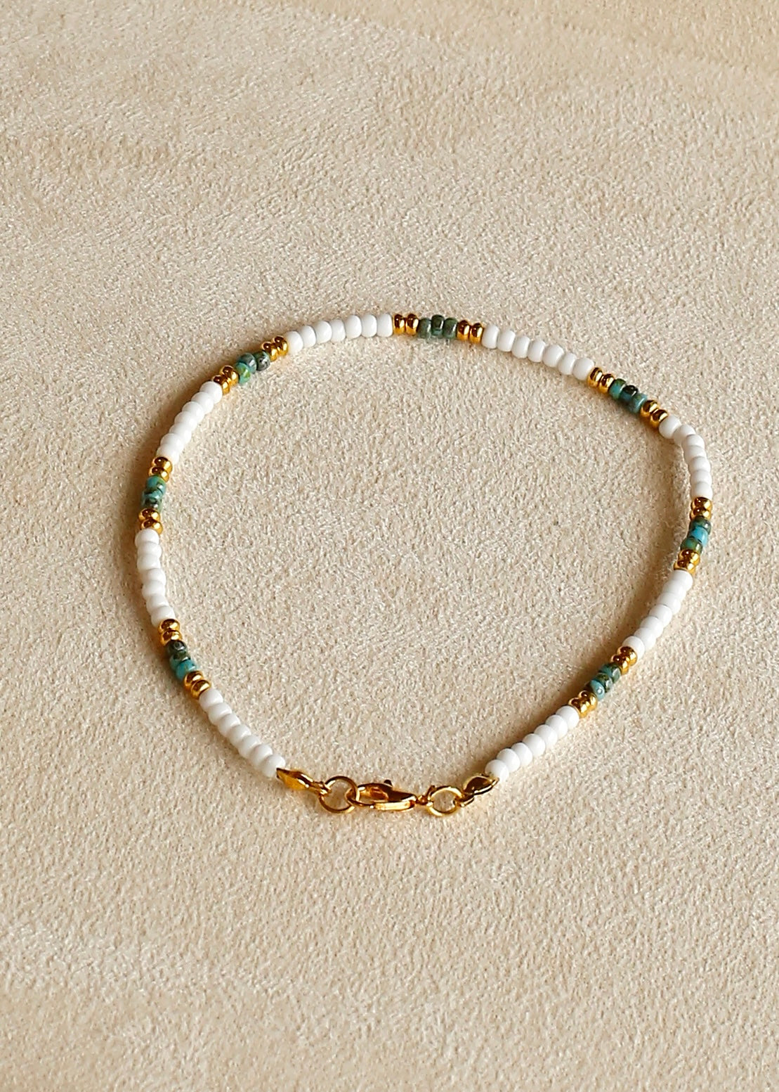 BEADED anklet
