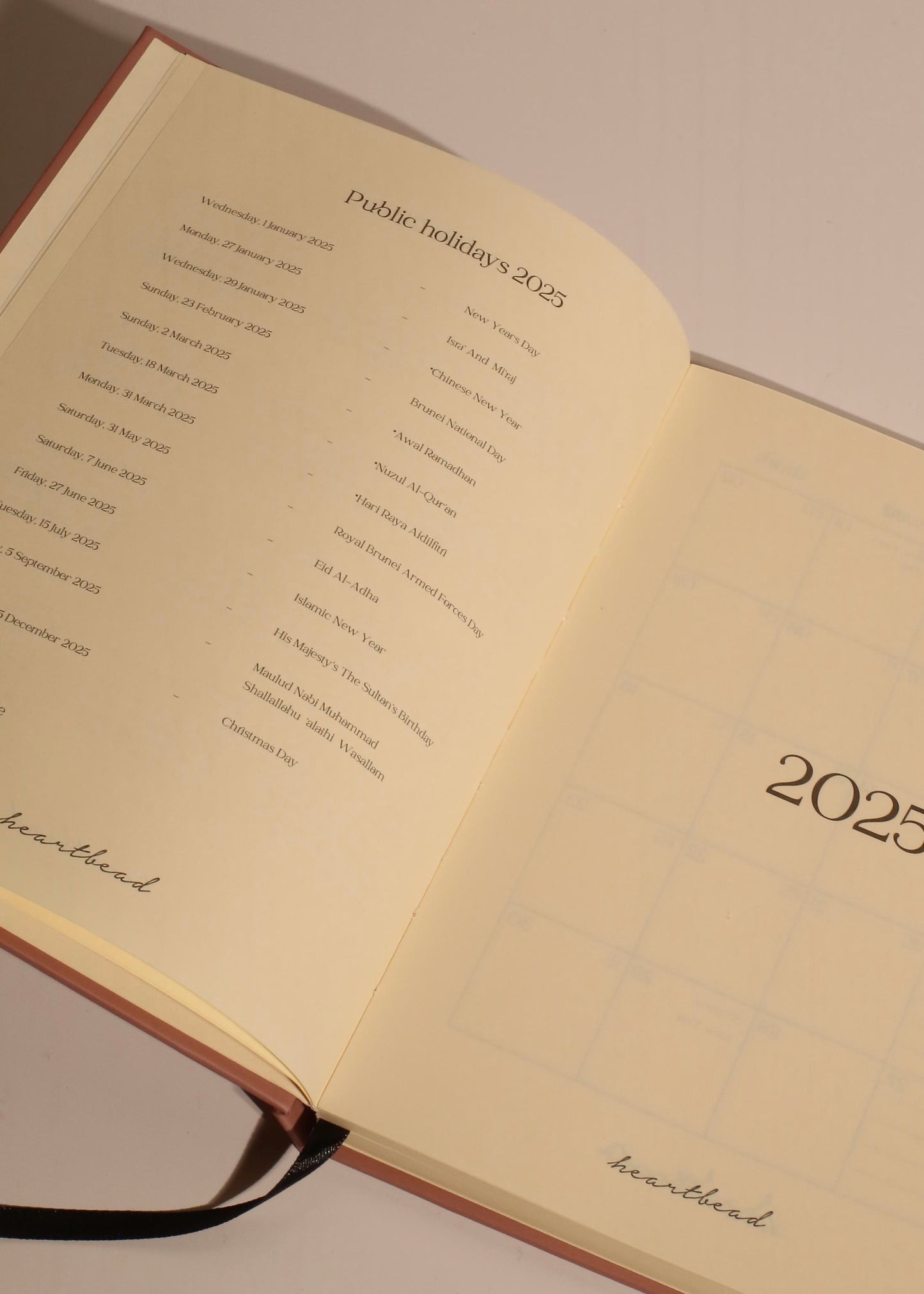 2025 Planner