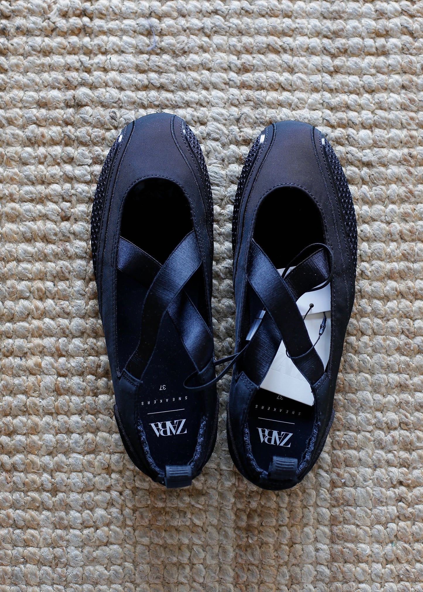 ZARA ballerina trainers