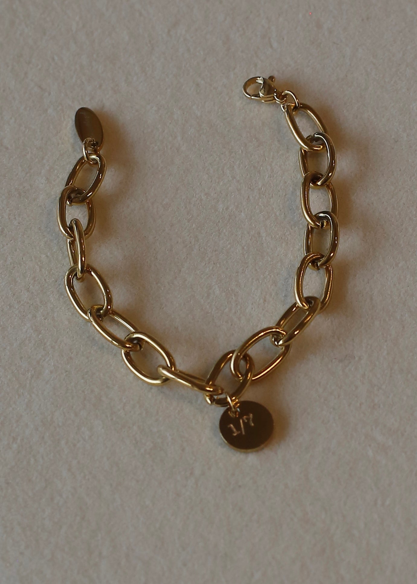 MINIROUND (10mm) engravable  chunky bracelet