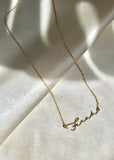 PREORDER CLASSIC NAME necklace