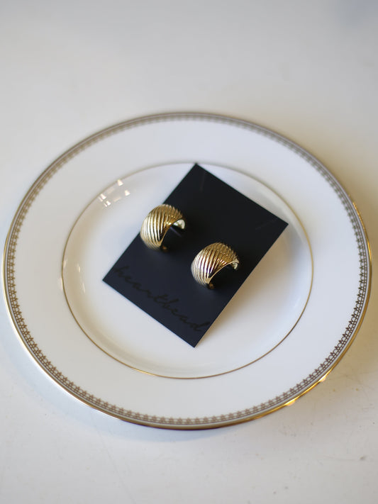 LINA ridges earrings