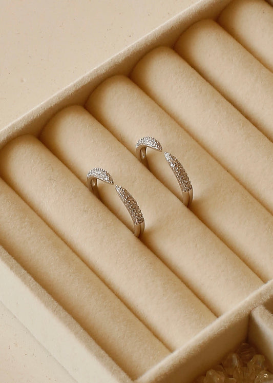 CLAWBAND sterling silver ring