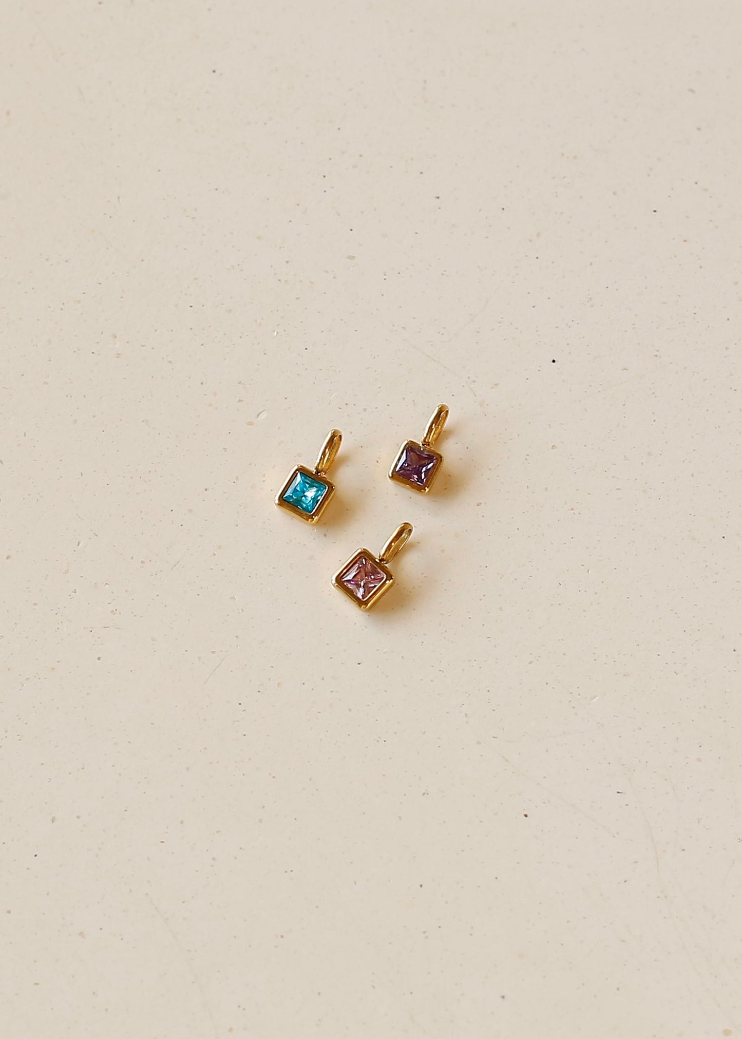BIRTHSTONE SQUARE bracelet
