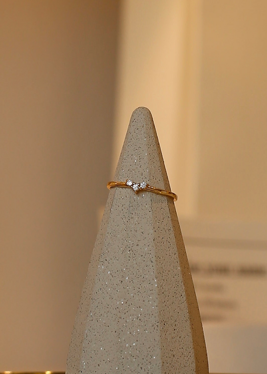 PETITEHEART sterling silver ring