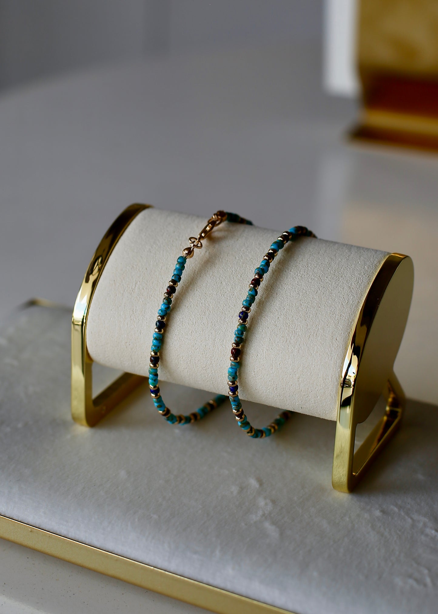 BEADED anklet