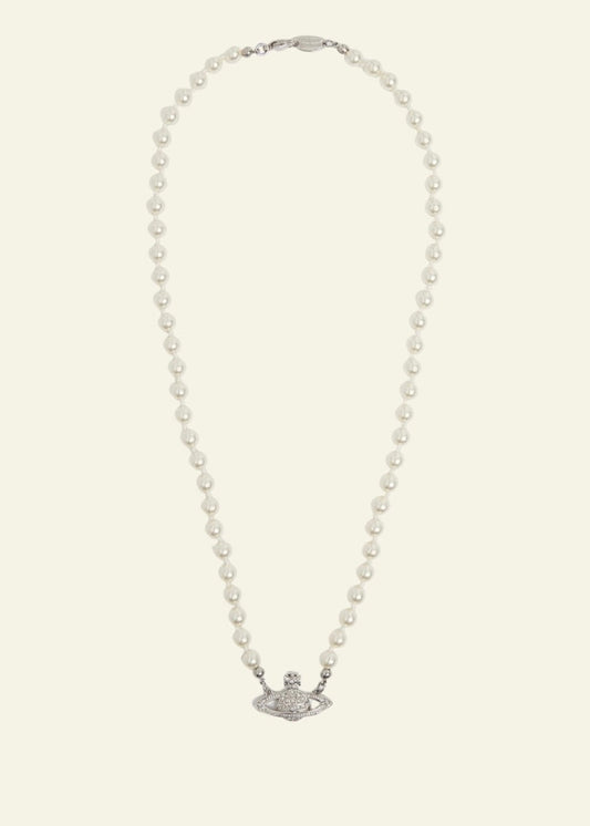 PREORDER VIVIENNE WESTWOOD Mini Bas Relief pearl necklace