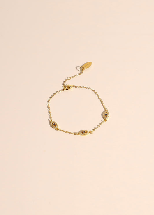 EYE fine chain bracelet