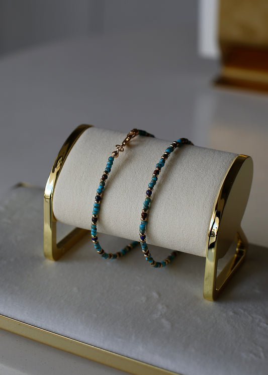BEADED anklet