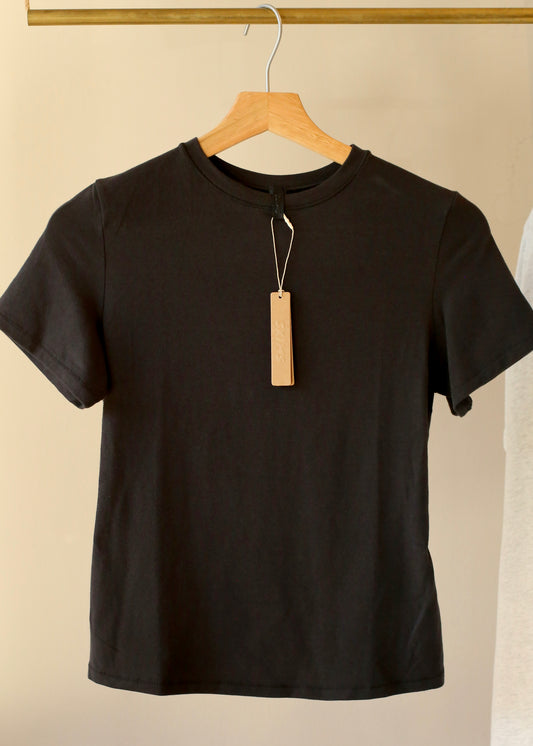 SKIMS Round neck cotton jersey