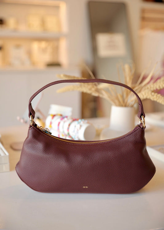 JW PEI lily deep claret bag