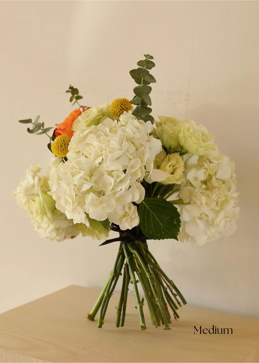 HYDRANGEA ORANGECREAM bouquet