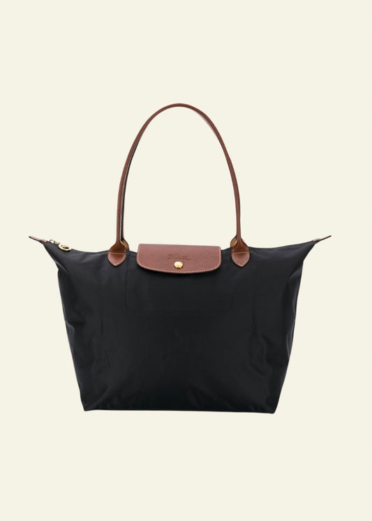 LONGCHAMP Large Le Pliage Tote Bag (Black)