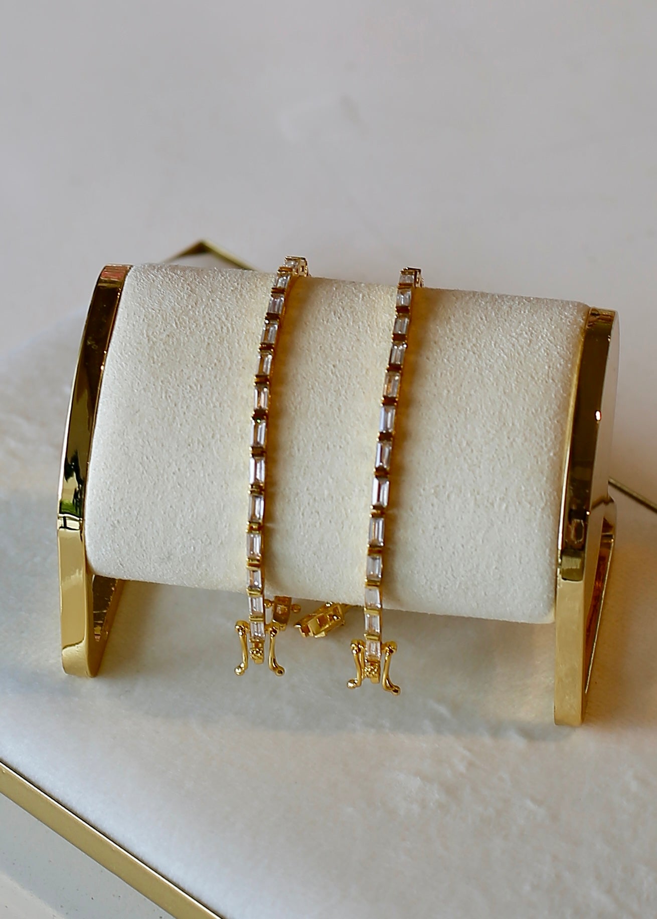 BAGUETTE tennis bracelet