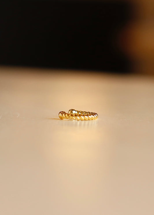 GOLDENTWIST earcuff
