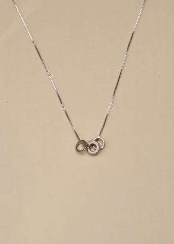 TROIS Sterling Silver Necklace