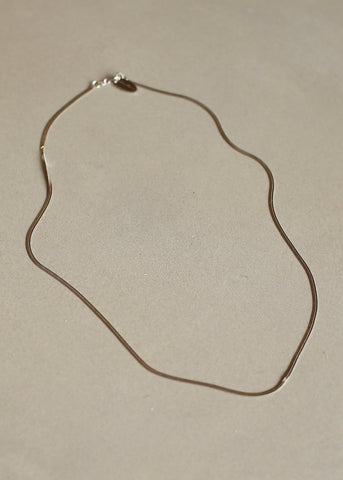 FLATCHAIN sterling silver necklace