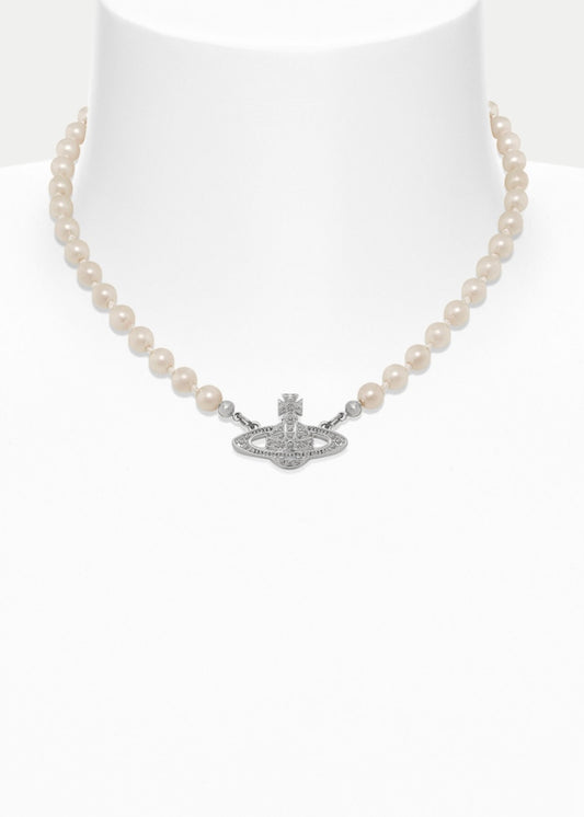 VIVIENNE WESTWOOD Mini Bas Relief pearl choker