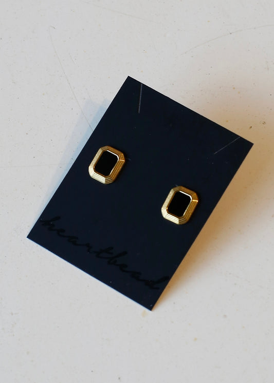 NOIR GATSBY  stainless steel earrings