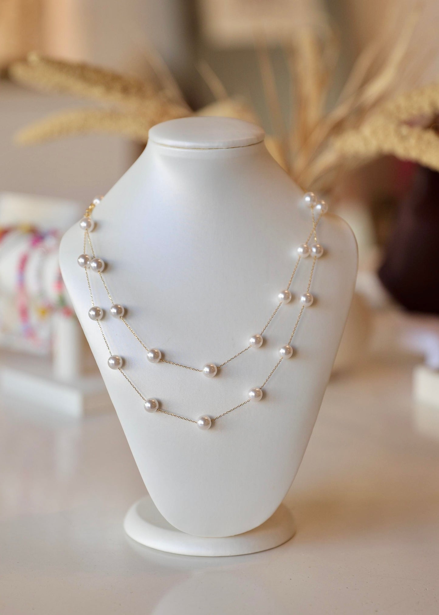 LONGPEARL sterling silver necklace