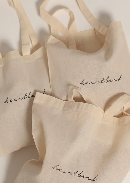 HEARTBEAD tote bag