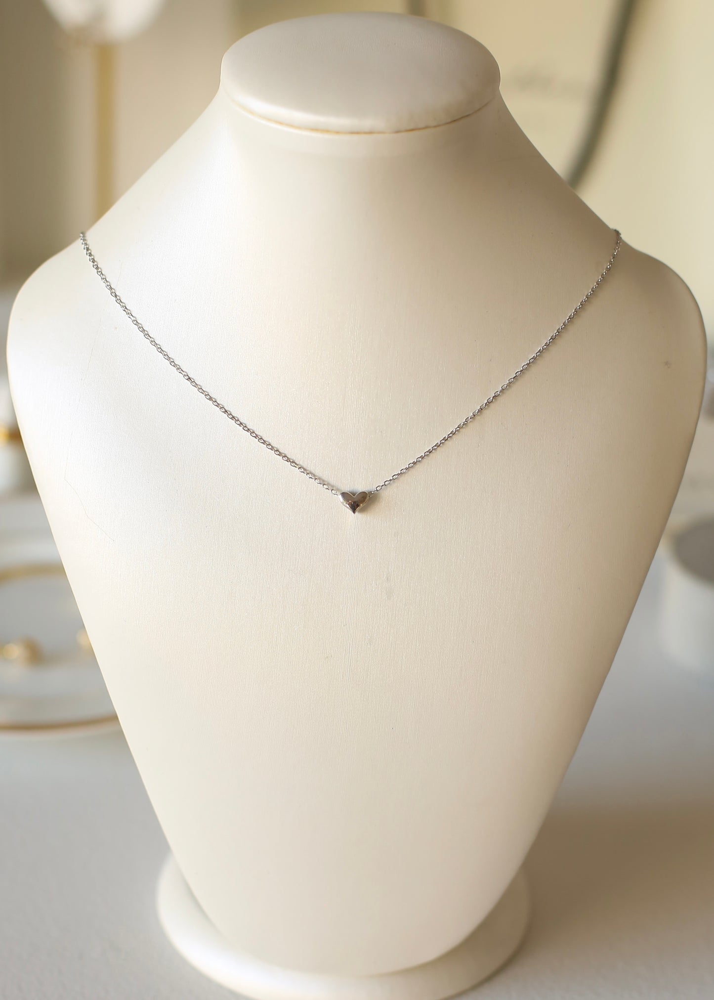 MINISILVER heart necklace