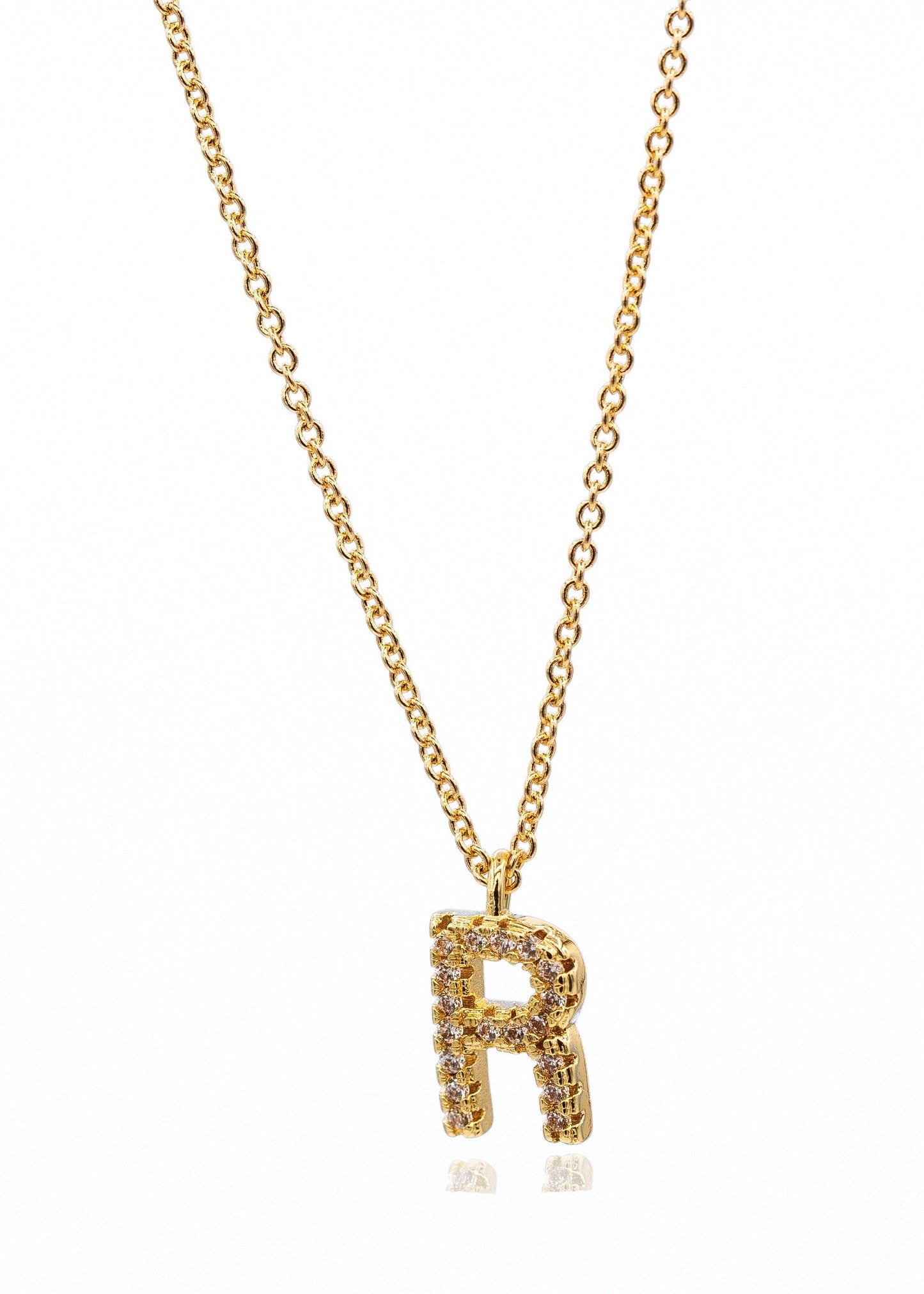 CZ INITIAL necklace