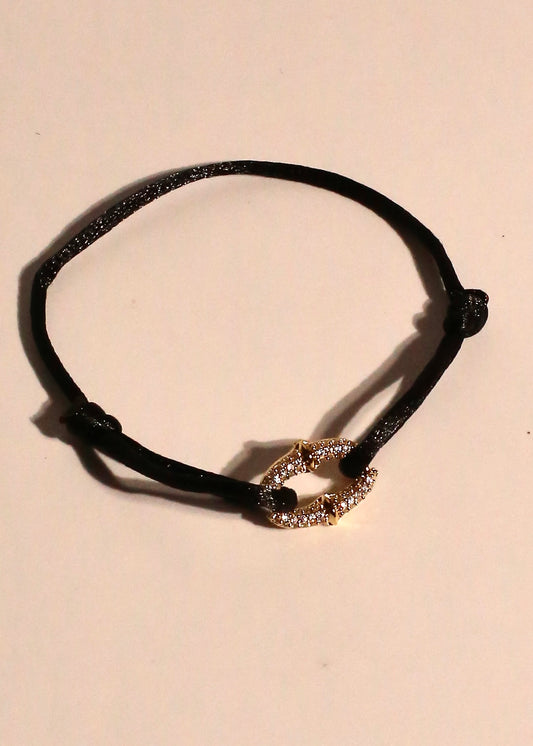 MAYFAIR crystal cord bracelet