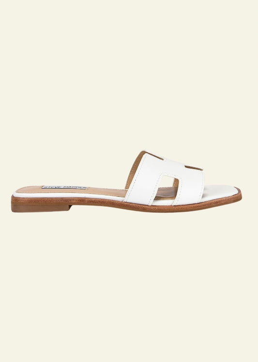 STEVE MADDEN Hadyn slide white