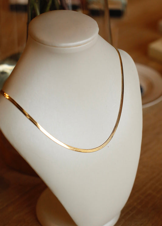 FLATCHAIN stainless steel necklace