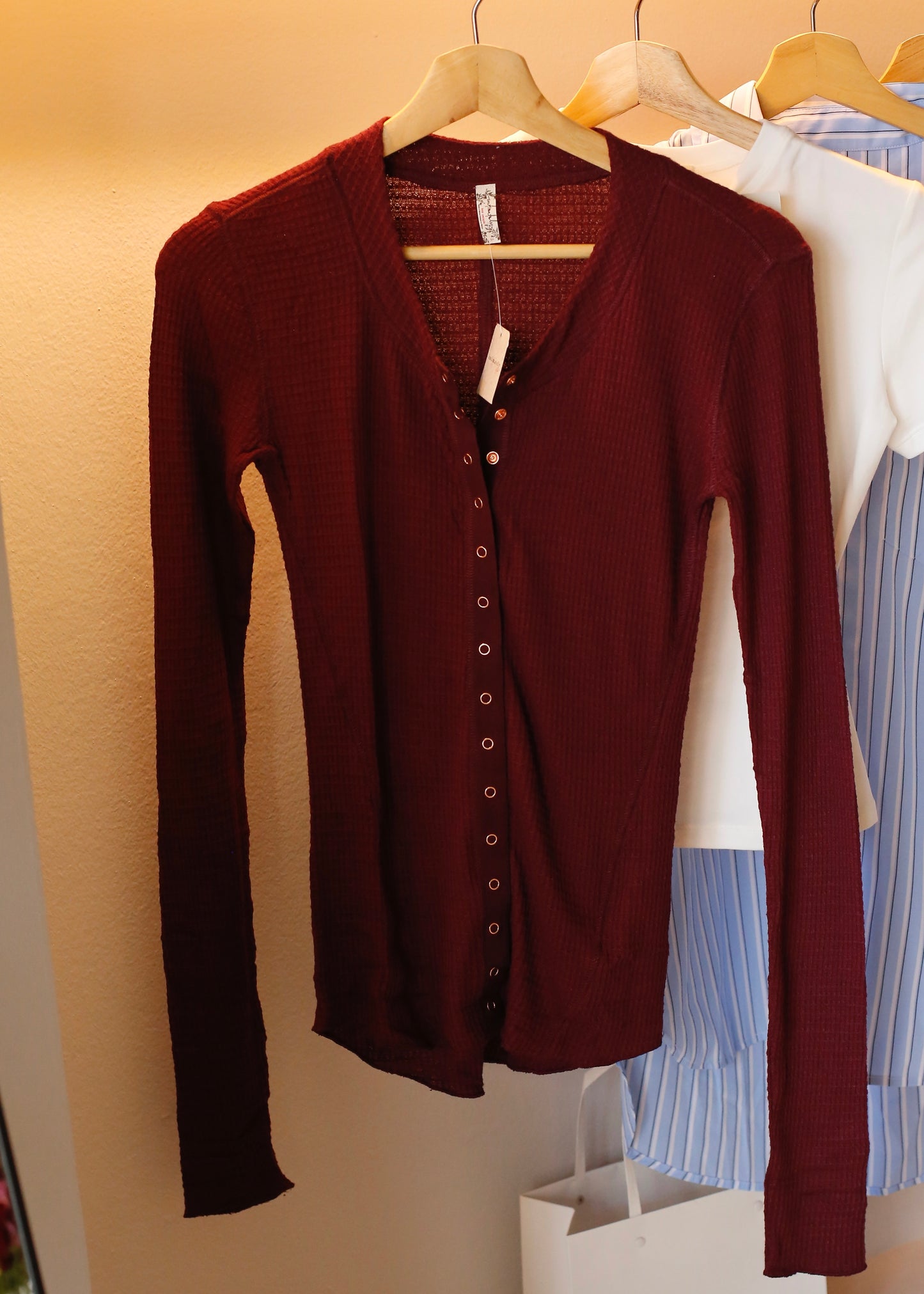 FREE PEOPLE cardigan maroon (S)