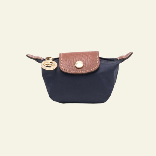 LONGCHAMP Le Pliage Coin Wallet (navy blue)