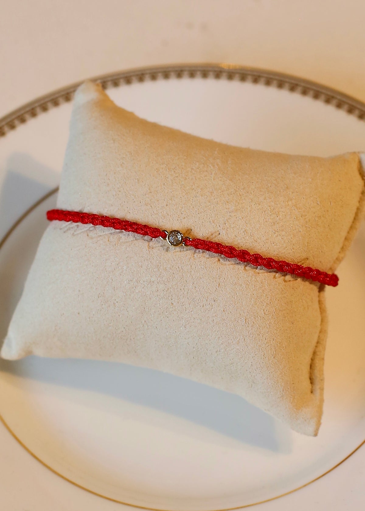 ONE SCARLET CORD bracelet