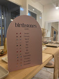 BIRTHSTONE stud