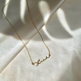 CLASSIC NAME necklace