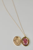 OVAL LOCKET necklace