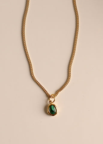 EMERALD MUSE necklace