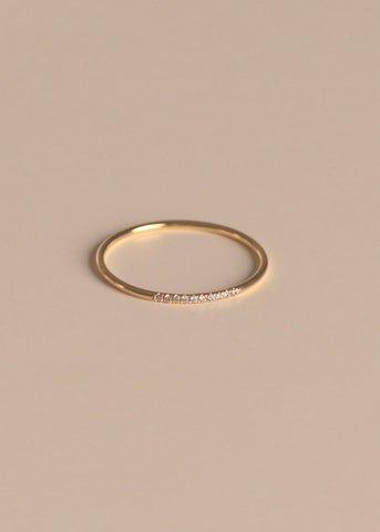 DIAMANTE gold filled band