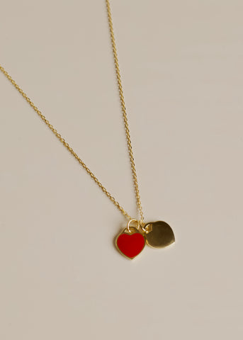 DOUBLEHEART necklace