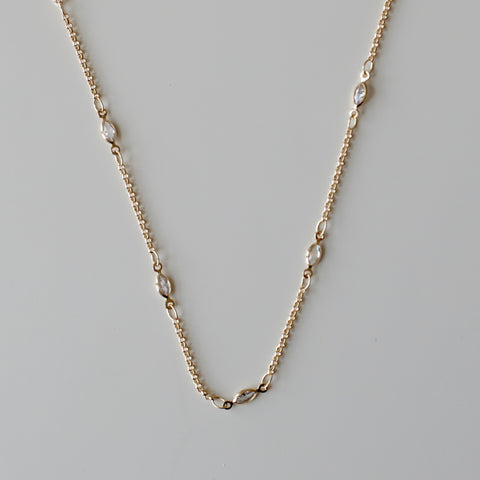 CZEYE gold-filled necklace